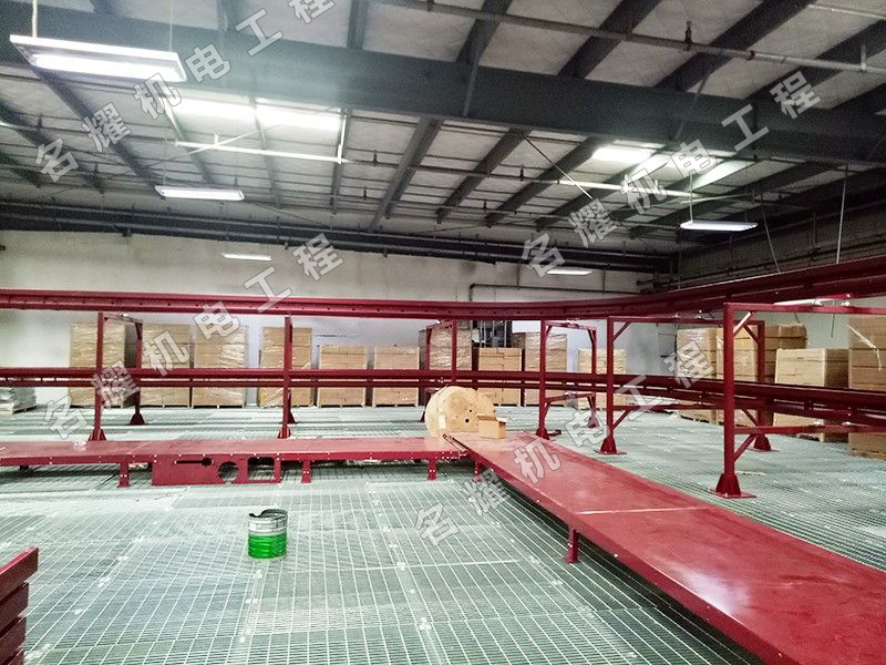 菏澤市名耀機電工程有限公司工程案例韻達分揀機